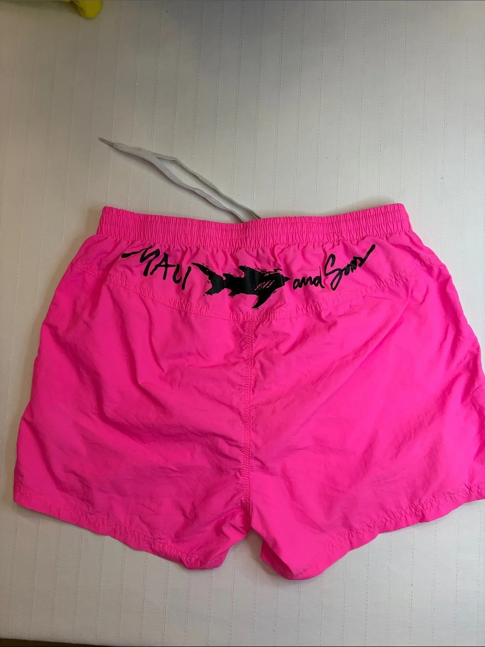 Maui and Sons Neon Pink Women's Athletic Shorts